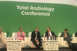 Dr. Kath Halliday and fellow panel members, including former ESR president Prof. Michael Fuchsjaeger from Graz in Austria, discuss the future challenges and opportunities in pediatric radiology.