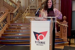 Amy Schranz At Titanic Belfast