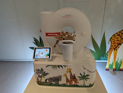 Minitom Kids is an educational tool for helping pediatric CT or MRI exams be less stressful for kids.