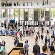 The main entrance hall during the 104th German Congress of Radiology, RöKo 2023. Courtesy of the German Radiological Society (DRG).