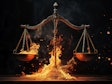 Justice Scales Fire 1