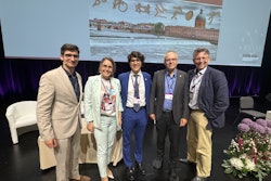Members of the ESSR panel discussion. From the left: Dr. Vid Matišić, member of ESSR Young Club and radiology resident at St. Catherine Specialty Hospital in Zagreb; Dr. Barbora Horehleďová, chair of ESSR Young Club and radiology and nuclear medicine resident at Zuyderland Medical Center, Heerlen, the Netherlands; Dr. Marco Curti, congress youth director at ESSR 2024; Prof. Juerg Hodler, president of the International Skeletal Society and professor of radiology at Zurich University Hospital; and Prof. Mario Maas, past president of ESSR and professor of radiology at the University of Amsterdam and the Amsterdam University Medical Center. All photos courtesy of ESSR.