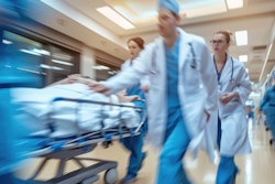 Doctors Pushing Gurney