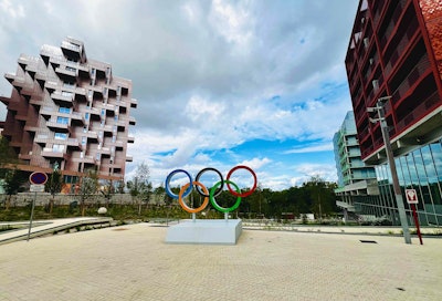 The Olympic Village will soon become home to the 10,400 or so competitors from 206 nations.