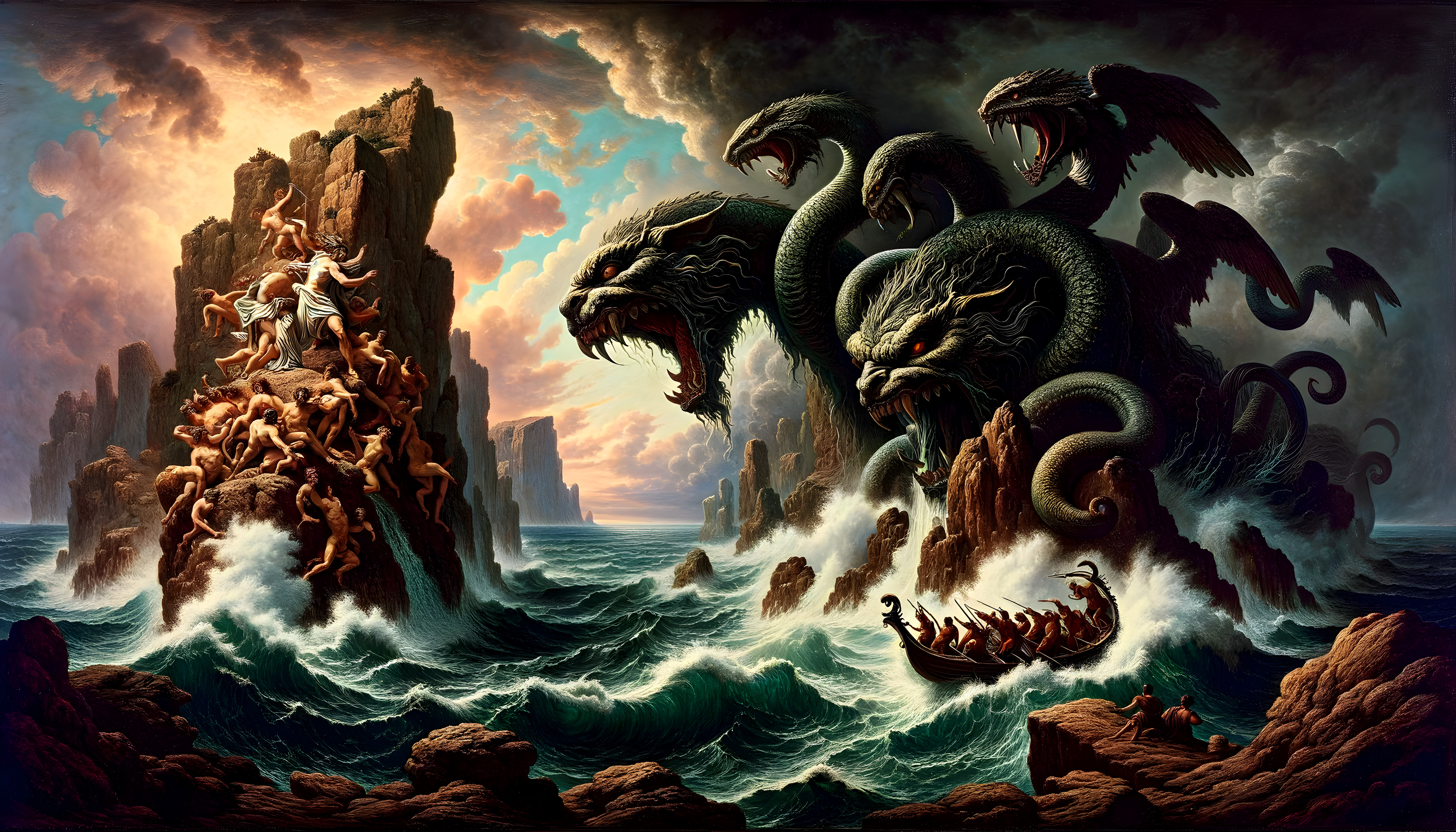 Scylla And Charybdis Monsters