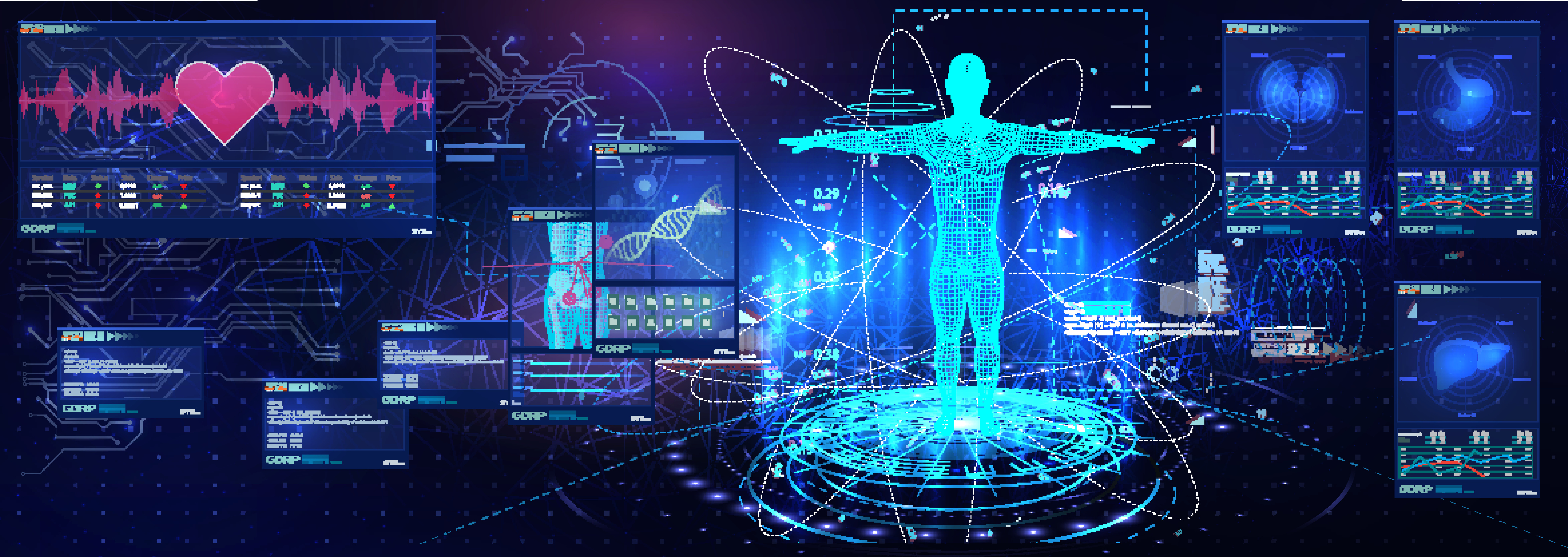 Computer Future Hologram