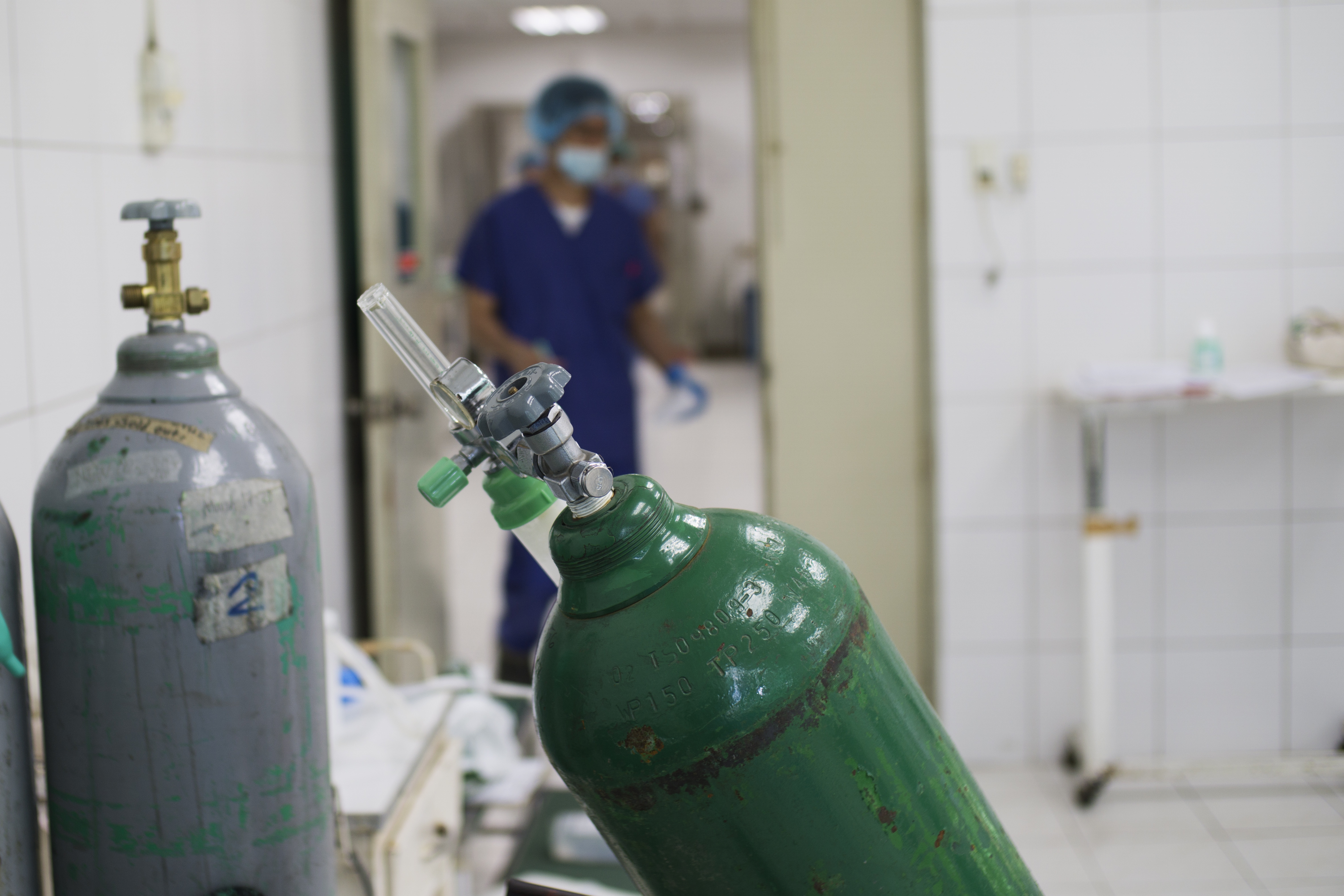 Hospital Oxygen Tank Cylinder