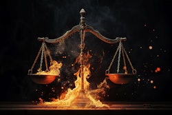 Justice Scales Fire