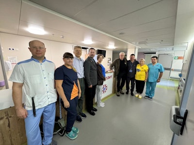 Thanks to the support of the global imaging community, radiology staff at the Ohmatdyt can now look forward to restoring normal service.