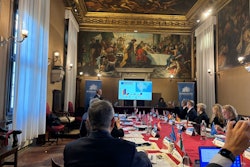 The Ateneo Veneto, founded in 1812 and the oldest cultural institute still operating in Venice, was chosen as the venue for 'R7 – Radiology International Forum of Scientific Societies of Radiology.' Photo courtesy of SIRM and Prof. Emanuele Neri.