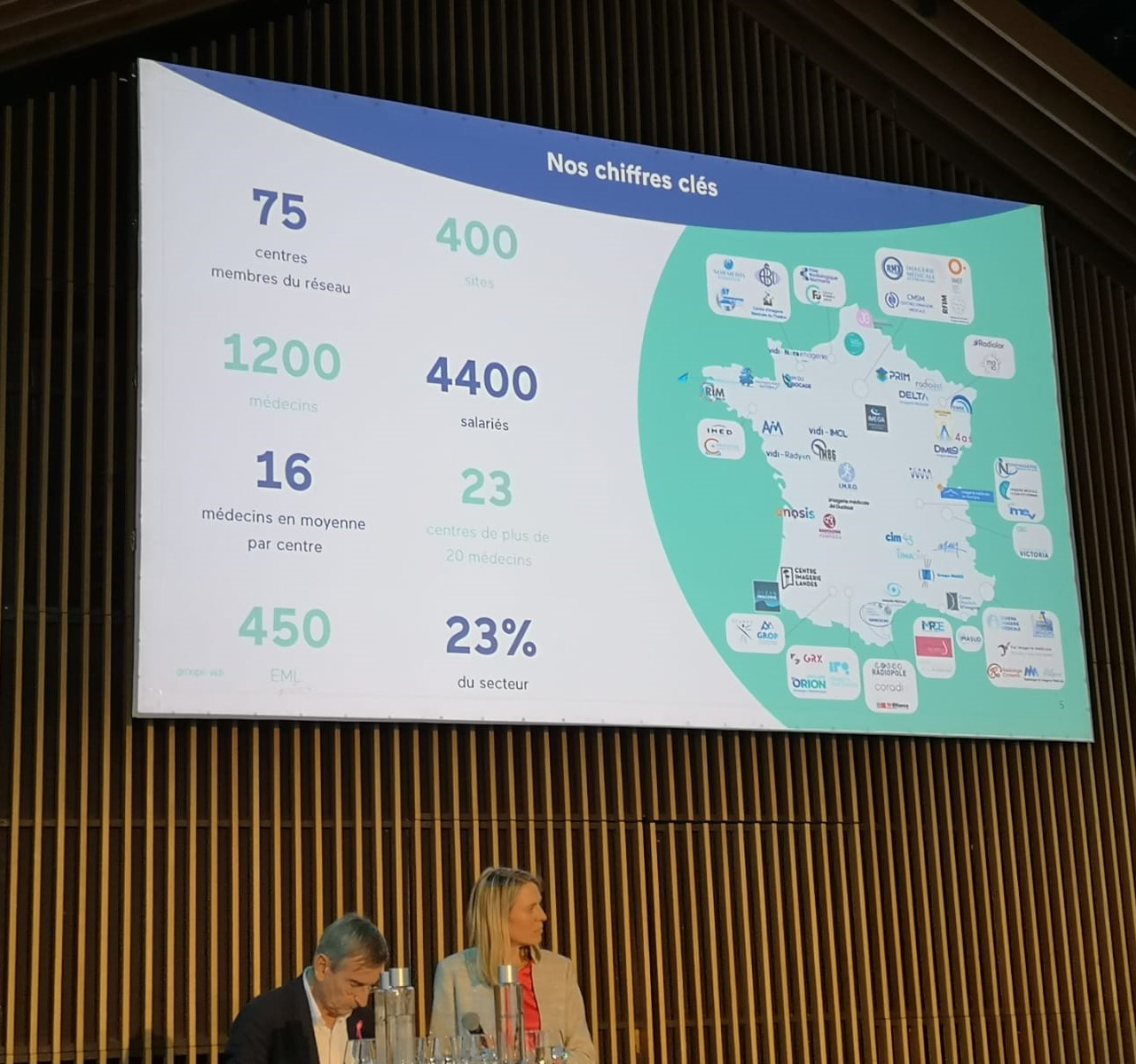 VIDI convention at JFR, 4 October. Image courtesy of Dr. Robert Lavayssi&egrave;re and the Journ&eacute;es Francophones de Radiologie (JFR).