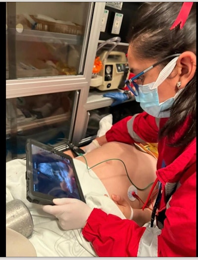 Emergency Medical Services (EMS) in Tijuana, Baja California, Mexico.