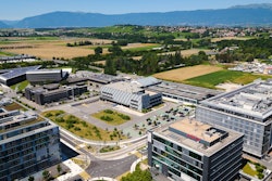 Bracco's new manufacturing facility in Plan-les-Ouates, Switzerland.
