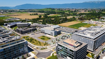 Bracco's new manufacturing facility in Plan-les-Ouates, Switzerland.