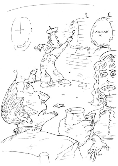 Rule 69: Radiology Is Extrapolating from a Screen Grab. Physical examination of ill people is undoubtedly older than the medical profession itself. Neolithic shamans must have ceremonially prodded their customers prior to, say, trepanning them. Although Hippocrates was keen on rigorous examination, it wasn't until 1761 that clinical examination moved into the modern age. Leopold Auenbrugger borrowed the idea of percussion from watching his innkeeper father tapping on wine casks to determine how full they were. This shows that critical medical advances can come about from lounging around in a pub.