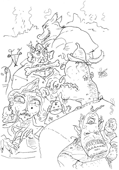 Rule 84: Don't Criticise Colleagues. French philosopher Alain Finkielkraut wrote in Le Mécontemporain, 'Barbarism is not the prehistory of humanity but the faithful shadow that accompanies its every step.' The darker side of humanity is never far away. We forget how frequently and easily communities can revert to unacceptable behavior. It's a very clear argument against complacency. We must strive to improve the way we live and behave. This is just as vital at small scale as at large scale. A radiology department is no different from a whole country: Both can be upset by toxic idiots and/or a totalitarian despot.