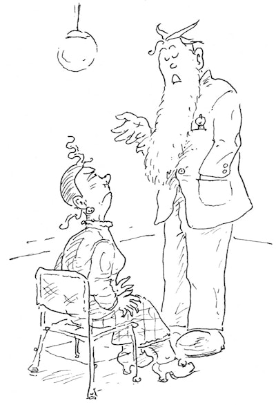 Rule 87: Dress Smartly. Facial hair can be a quandary, an issue mainly (but not exclusively) concerning male radiologists. Many forms of facial fungus are available: It's more complex than a simple dichotomous clean shaven vs. bearded choice. It's also a surprisingly large field of psychological study. Evidence is varied and sometimes conflicting. Some patients love beards, some are pogonophobic. Some think stubble looks scruffy, but some think it's sexy. There is clearly no right answer here: Shave or don't shave; whatever goes. Though 'monkey tails' are definitely verboten.