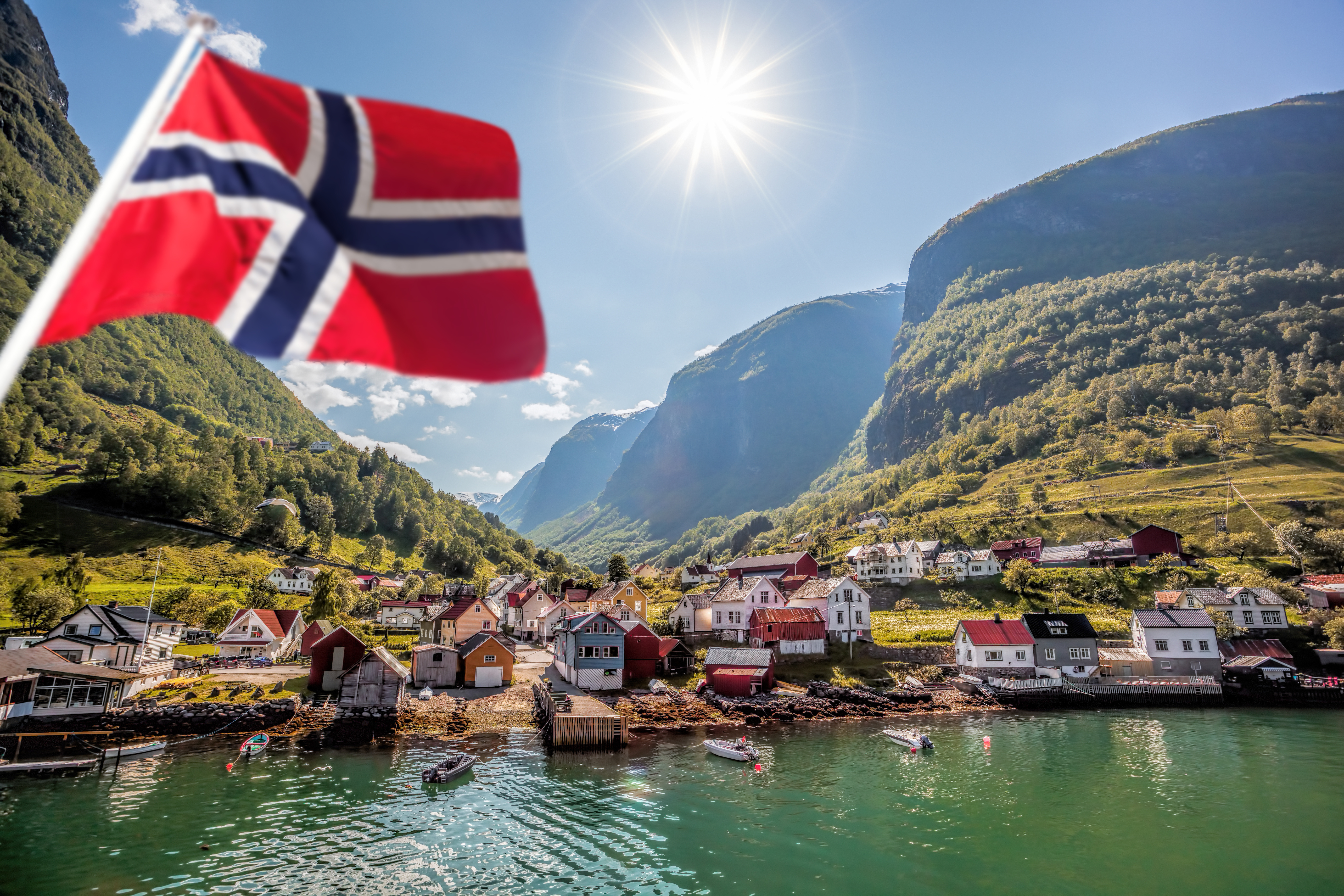 Norway Fishing Village