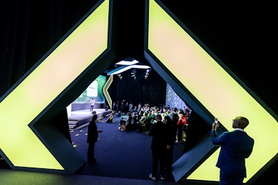 It was a case of standing room only at some sessions.