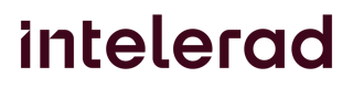 Intelerad Wordmark Maroon Logo