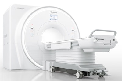 Canon’s Vantage Galan 3T / Supreme Edition MRI scanner. Image courtesy of Canon.