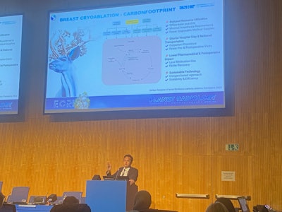 Leo Razakamanantsoa, MD, at ECR 2025 explains the advantages of ablation techniques in breast cancer treatment. He also highlighted steps that clinicians should take when considering thermoablation or cryoablation for patient care.