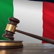 Gavel Italian Flag