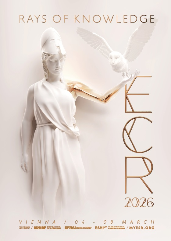 The poster for ECR 2026. Image courtesy of the ESR.