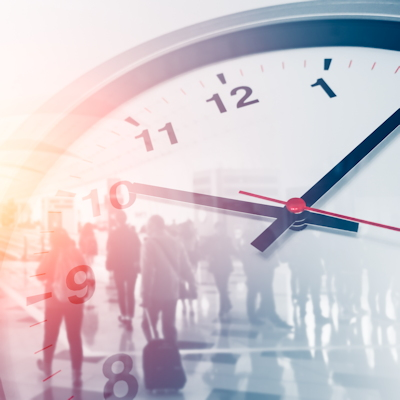 Business Clock Time Stopwatch 400