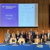 Speakers from the ECR 2025 Joint Session of the ESR and UEMS, European exams and diplomas in radiology, chaired by Prof. Katrine Riklund, Umeå, Sweden, and Dr. Miraude Adriaensen, Heerlen, the Netherlands. Photo courtesy of Dr. Barbora Horehledova.