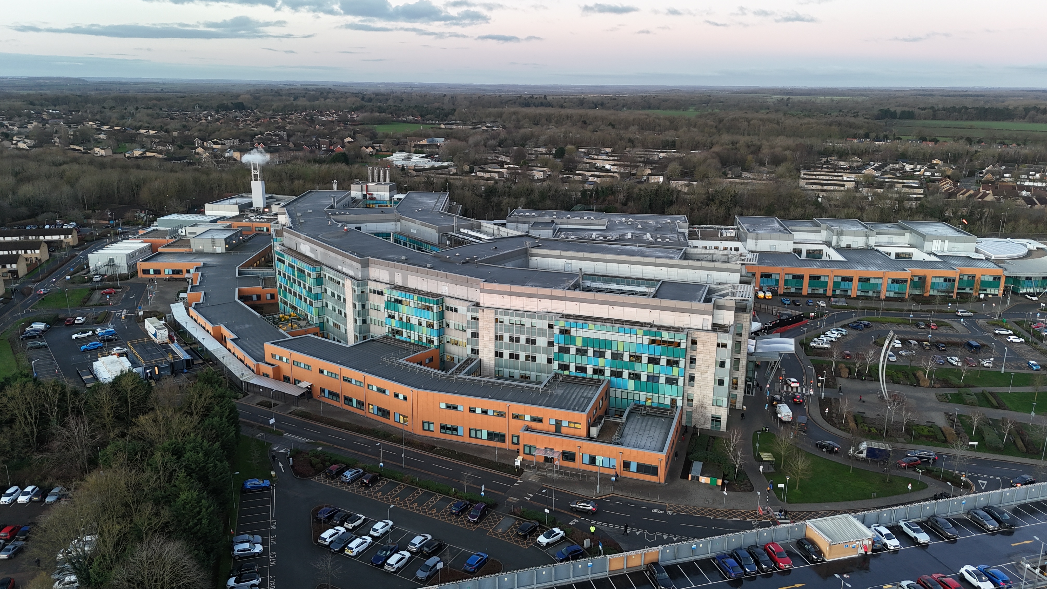 The 612-bed Peterborough City Hospital, located about 70 miles north of London, is managed by North West Anglia NHS Foundation Trust.