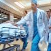 Doctors Pushing Gurney