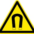 Sign Caution Magnet