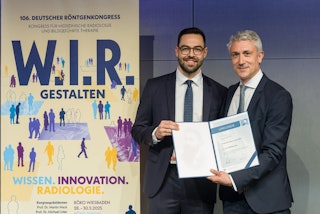 Dr. Matthias Jung received the Young Investigator award jointly with Rimma Kondrashova.