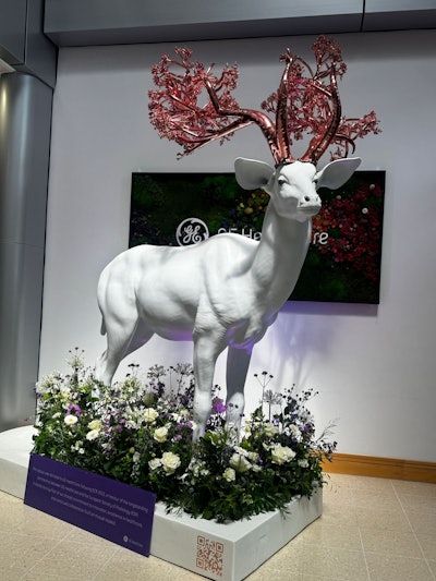 The Kudu statue.