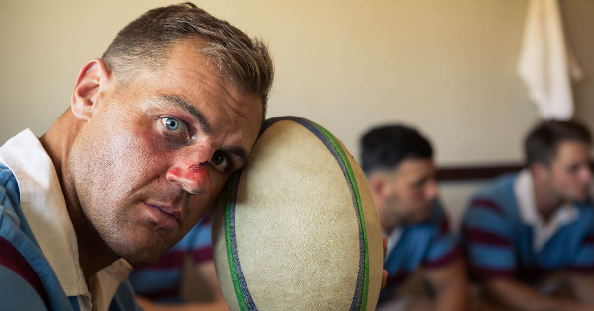 Sports Rugby Player Social