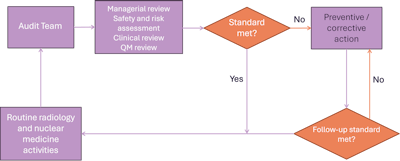 Audit cycle in nuclear medicine.