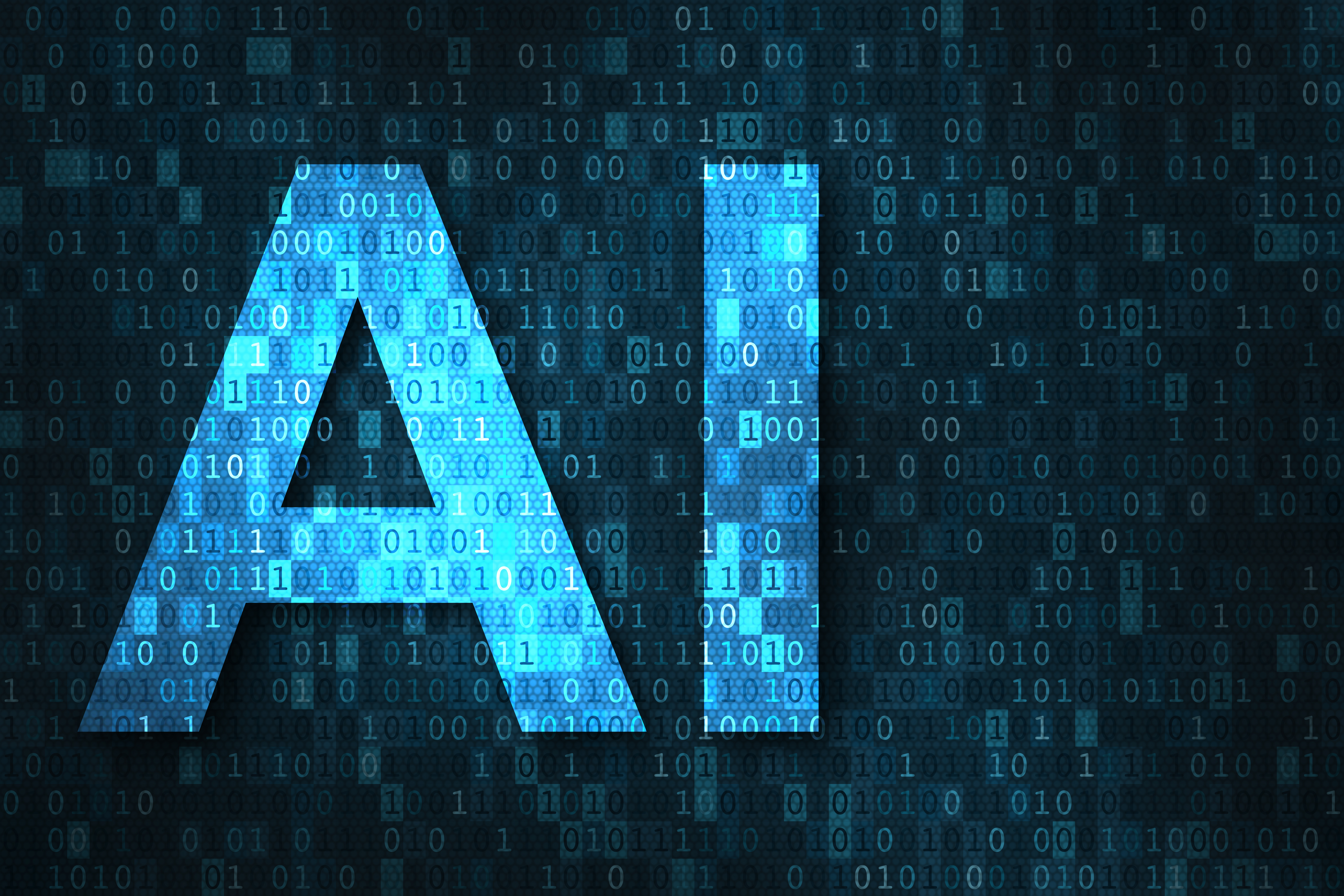 Artificial Intelligence Ai Binary Code