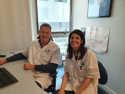 Prof. Mathieu Lederlin and his colleague Dr. Stéphanie Luzi discuss their strategy and plans for JFR.