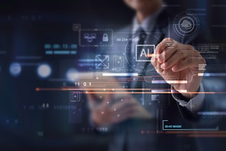 Businessman Artificial Intelligence Ai Virtual Screen