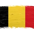 Belgian Flag Brush Stroke Adobe Rasikh
