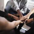 Business Hands Cooperation