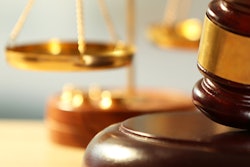 Gavel Scale Justice Square