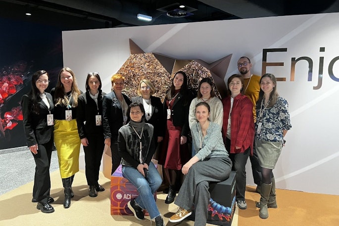 Some of the translators of the ESR Modern Radiology eBook met during ECR 2025.