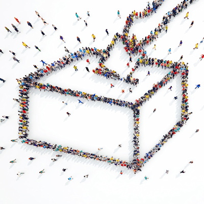 3 D Rendering People Elections 400