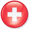 Swiss Flag Button 400