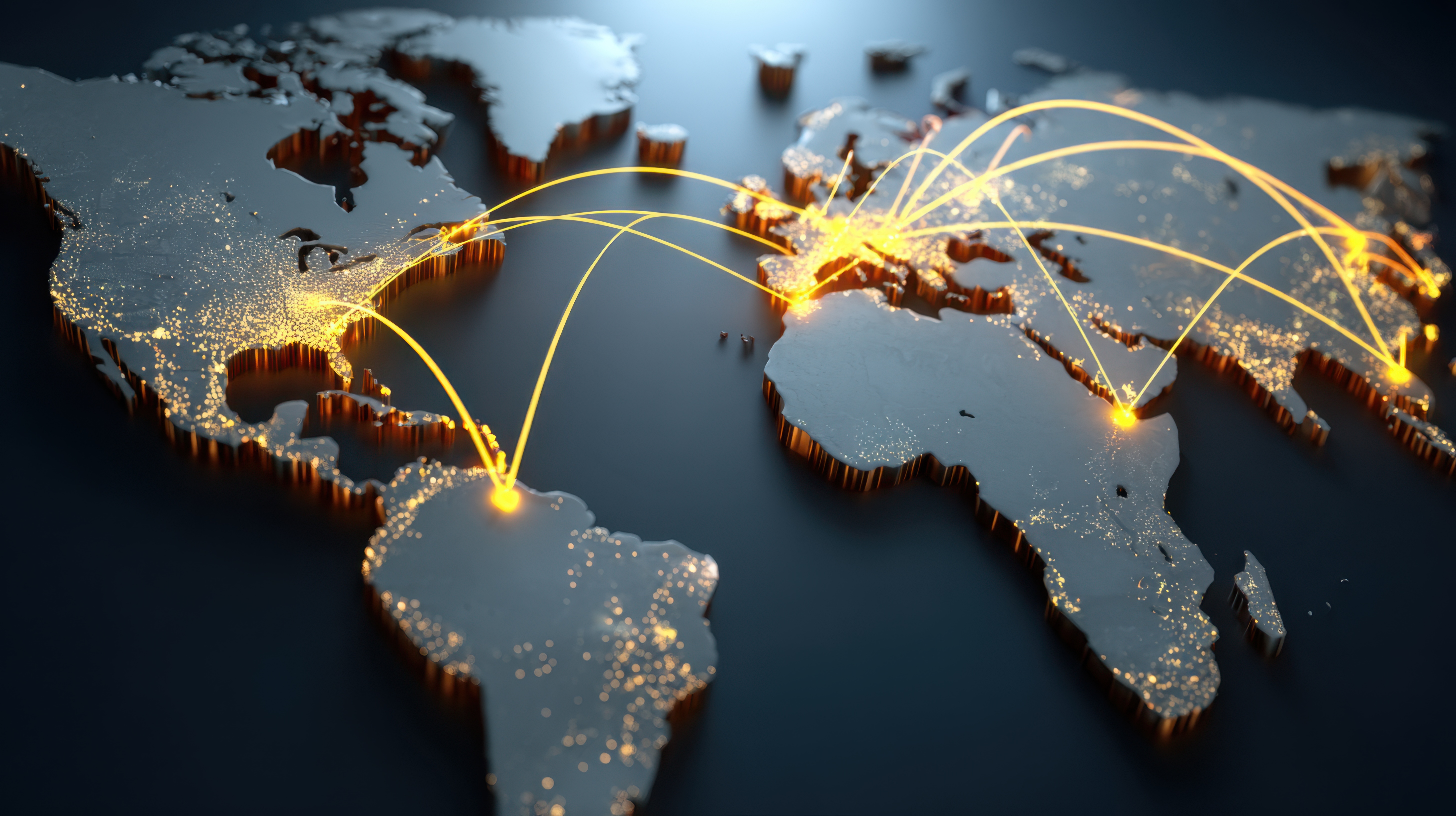 International Logistics Map Adobe Best