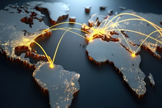 International Logistics Map Adobe Best