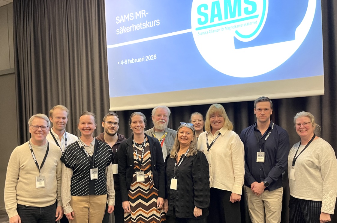 Members of the SAMS Faculty at the recent MR safety Course in Link&ouml;ping, Sweden.
