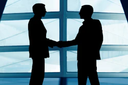Business Men Handshake Social